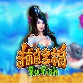 Fu Fish by Skywind Group, showcased at luckyhillsbet.com – game logo
