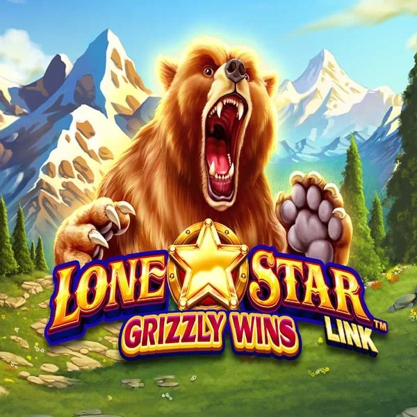 Lone Star Link Grizzly Wins by Greentube, showcased at luckyhillsbet.com – game logo