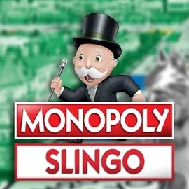 Slingo Monopoly game by Gaming Realms – logo hosted on LuckyHills Casino