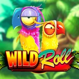 Wild Roll logo – Slots by Playtech at LuckyHills Casino