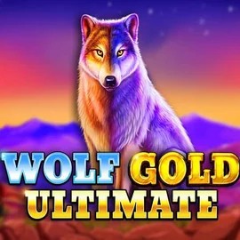 Wolf Gold Ultimate game by Pragmatic Play – logo hosted on LuckyHills Casino